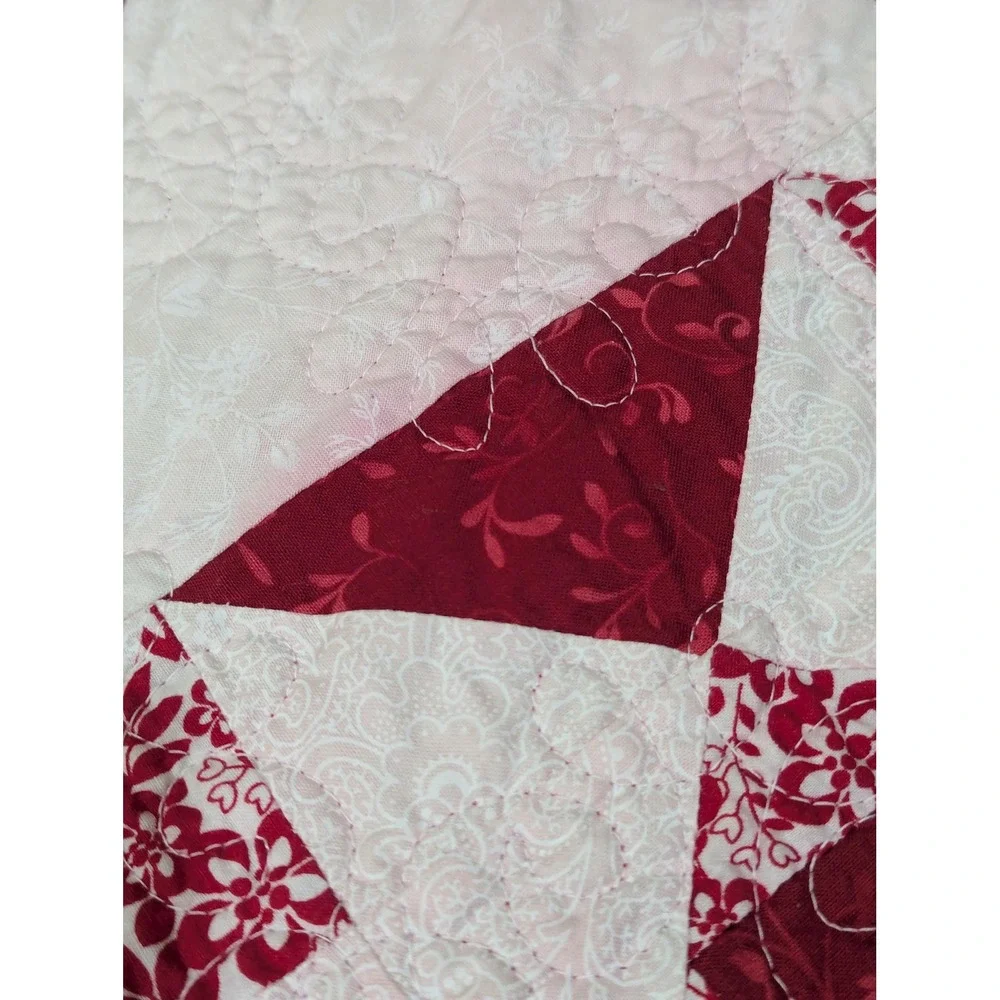 Vintage Handmade Quilt Twin Size